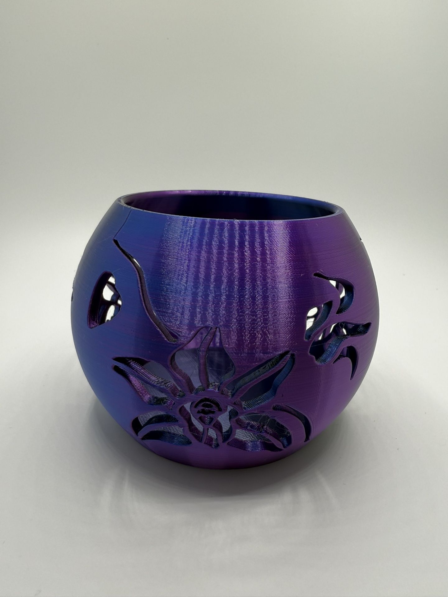 3D Orchid Flower Vase 