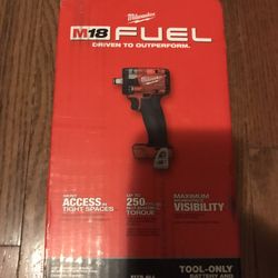 Milwaukee M18 Fuel 1/2” Compact impact wrench tool only