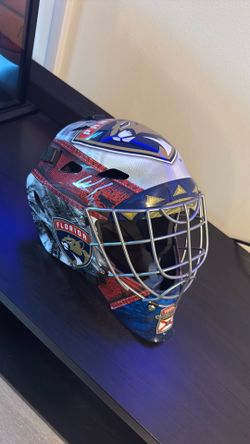 Spencer Knight Autographed Helmet Collectible