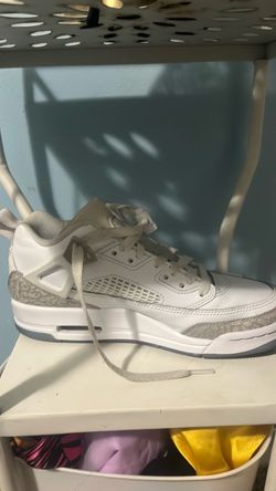 Air Jordan Spizike White Grey Sneakers