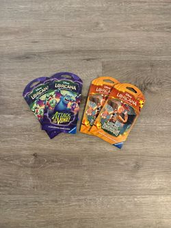 Lorcana Booster Pack Lot