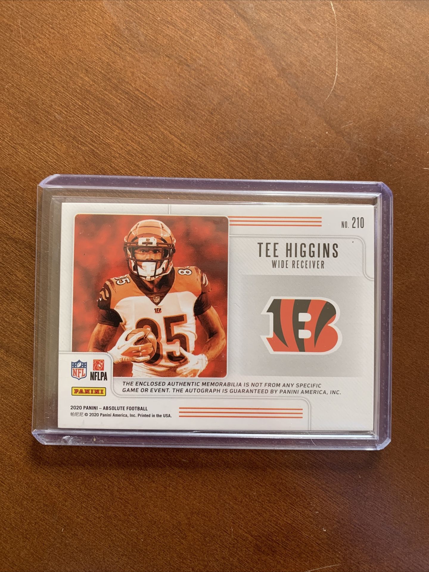 Tee Higgins RPA /49