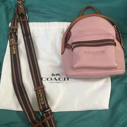 Coach Charter Bag 18 In Color block