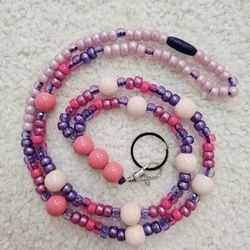 Beaded Lanyards, Key Holder, ID Holder