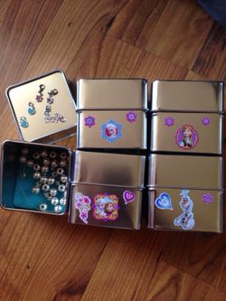 12 Frozen tin cans bracelets kits