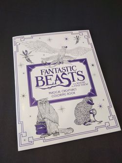 Fantastic Beasts Coloring book