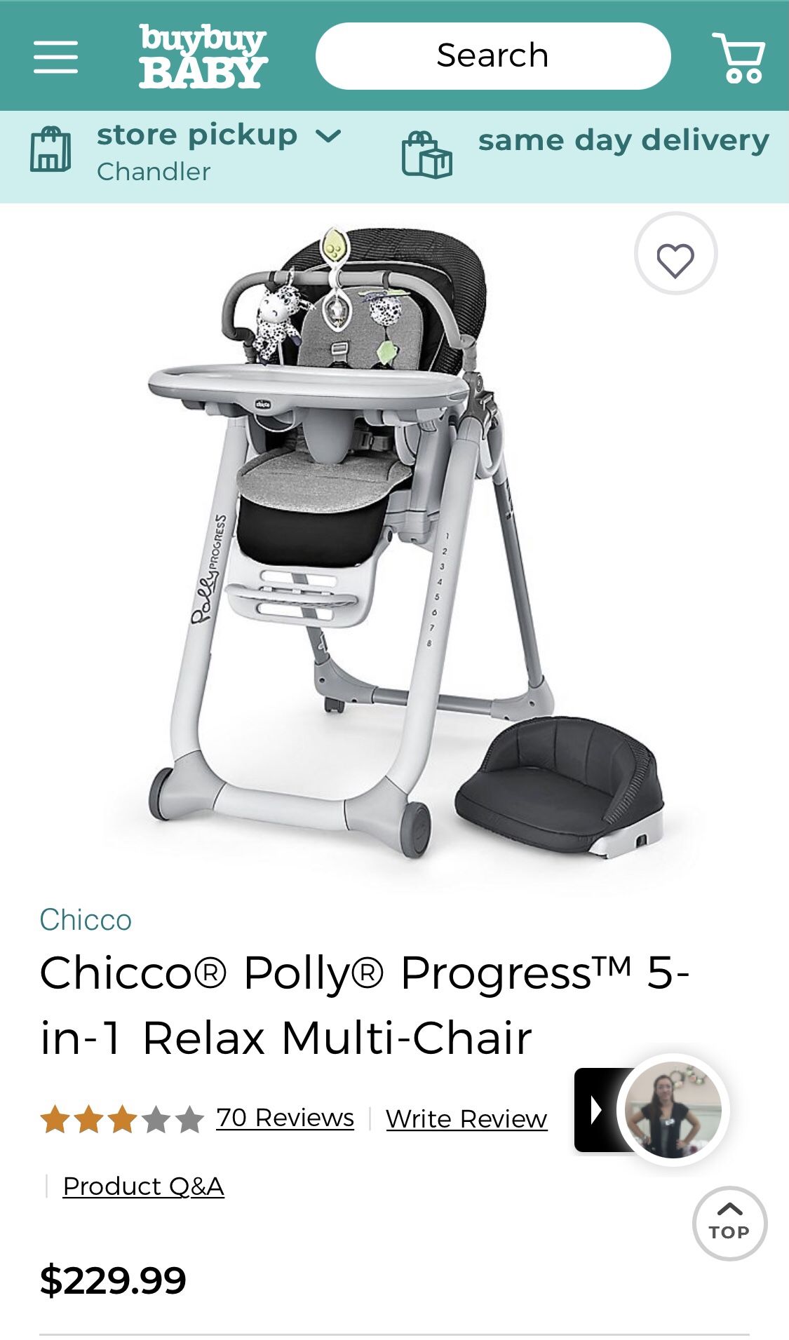 Chico High Chair