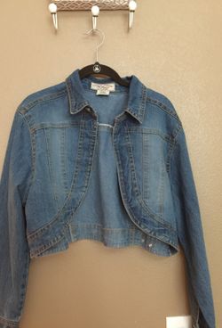 Bolero no fuze Jean jacket 2X