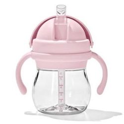 OXO Tot Transitions Straw Cup With Removable Handles - 6 Oz. - Blossom