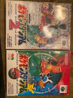 Pokémon Stadium 1 & 2 Japan Imported