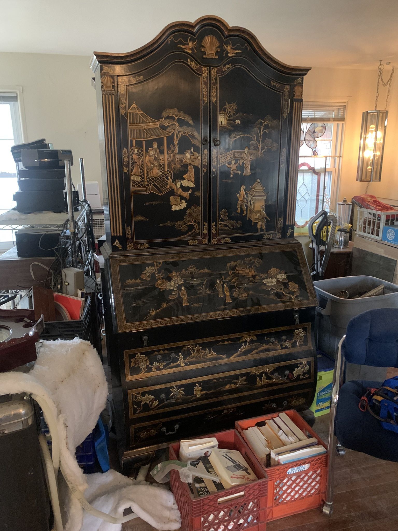 Antique Secretary desk/Cabinet