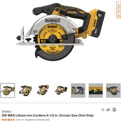 Dewalt 20v Max Circular Saw 