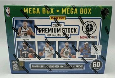 2023-24 Panini Premium Stock NBA Trading Cards *Mega Box* Factory Sealed!