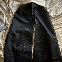 Revixe fold over jeans