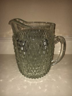Heavy Vintage/ Ornate Water Tea Pitcher