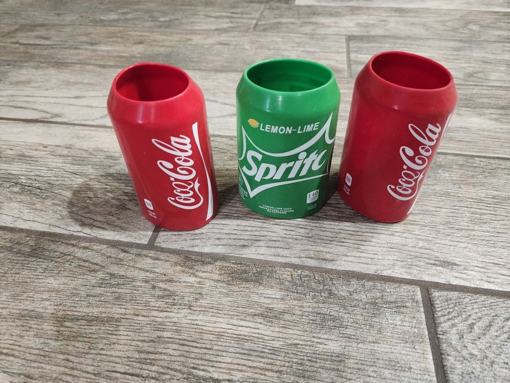 Silicone can sleeves - set of 3
