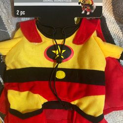 Pet Halloween Small Dog Superhero Costume-New In Package 