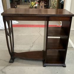 Antique  Childs  Wood Desk 25x26x11