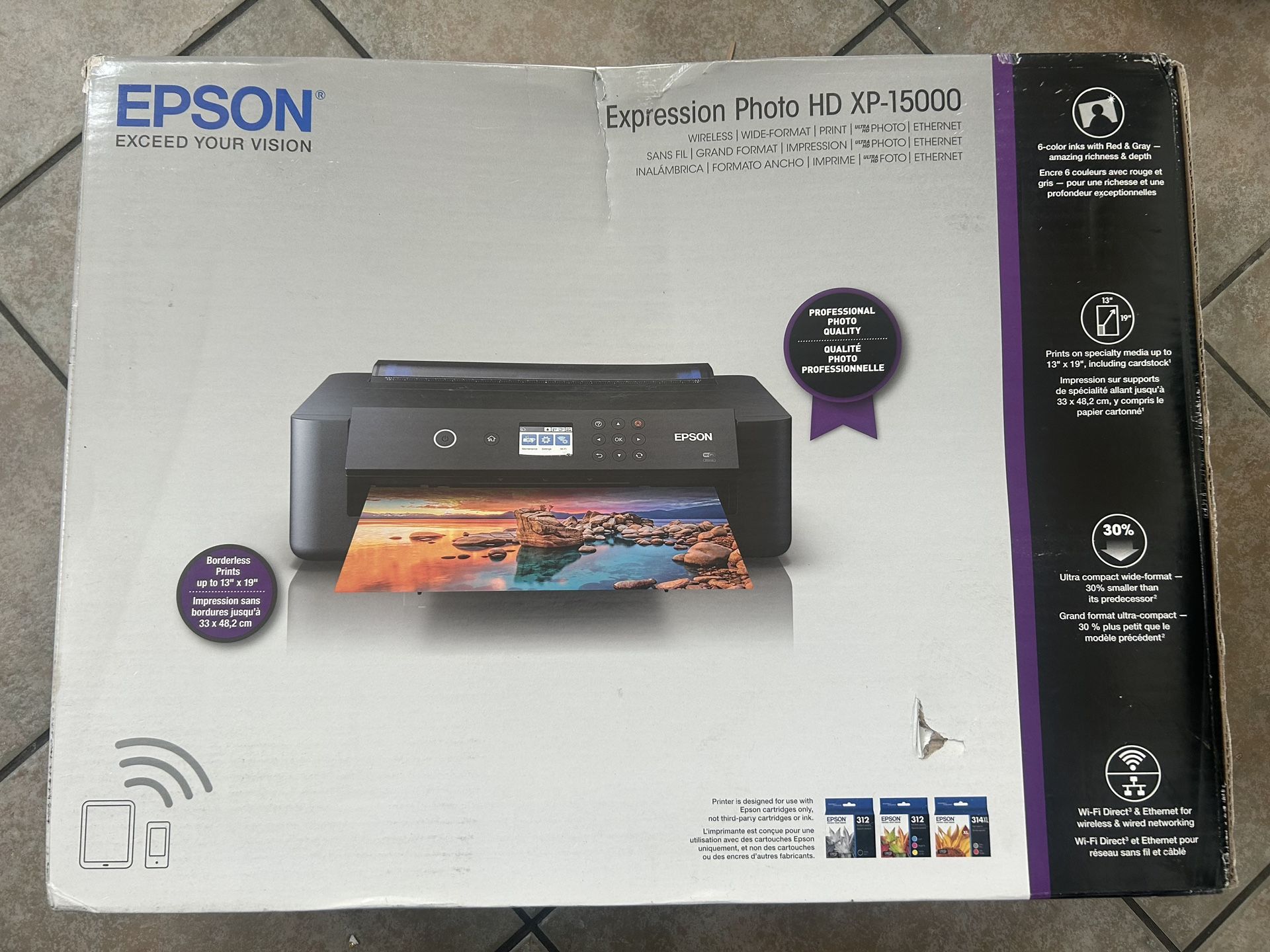 Brand New Epson XP-15000 Printer