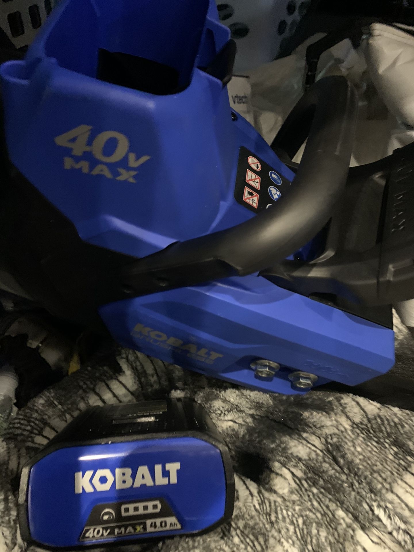 Kobalt Chain Saw And Battery Brand New No Box