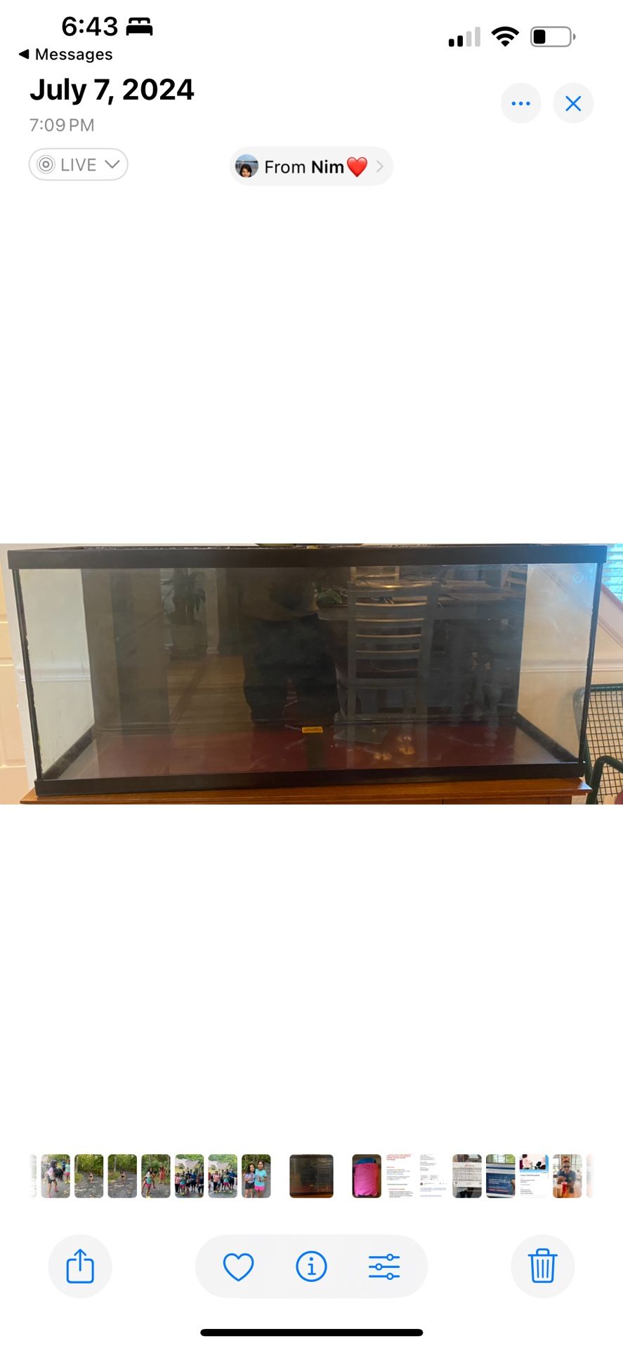 50 Gallon Fish Tank