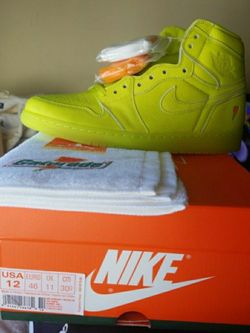 Air Jordan 1 Retro HI OG G8RD "Cyber"