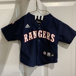 Baby Boy 12 Months Texas Rangers Jersey