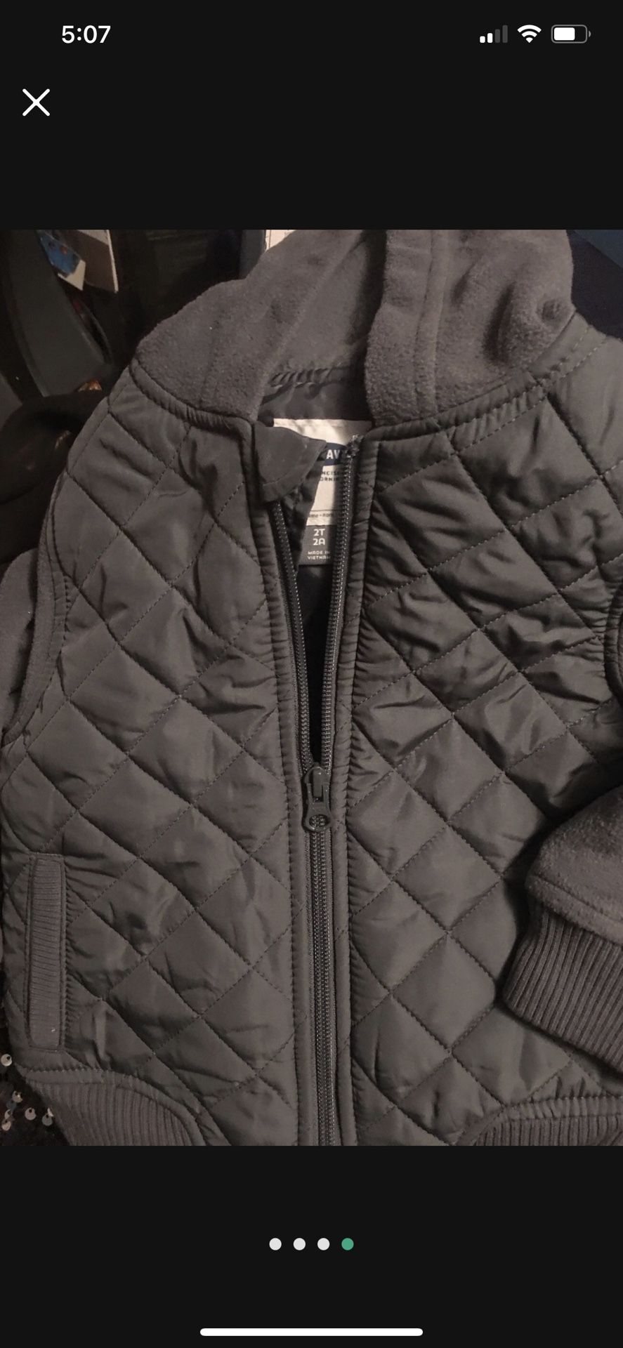Hoodie jacket for boys size 2 perfect for winter