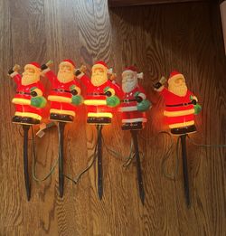 Vintage Christmas 🎅🏻 Santa Lights 