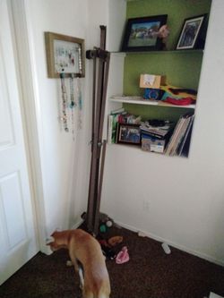 Queen Bed frame with wheels