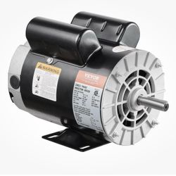 VEVOR 5HP SPL  Air Compressor Motor 3450 RPM Single Phase Electric Motor - New