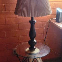Lovely Vtg 1970s Southwest Table Lamp 