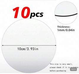 Acrylic Round Mirror Tray