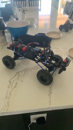 1/10th scale Rc car with a few upgrades