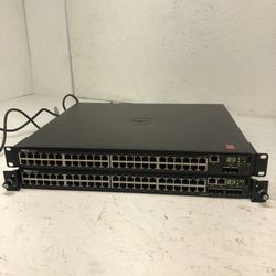Dell N2048P & N3048 Gigabit 48 Port Network Switches Power Tested