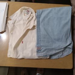 2 Levi's Shirts.