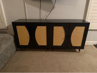 Buffet cabinet rattan