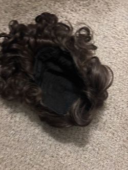 Dark Brown Curly Hair Wig