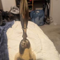 Brass Bell Large Vintage 