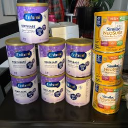 Baby Formula.  Enfamil And Similac 