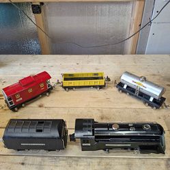 Lionel 264E Commodore Vanderbilt Loco w/ 265w Tender + 609, 609, 611