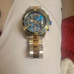 New Mens INVICTA DIVERS WATCH Chonograph / Sapphire Crystal Stratch Proof And Water Proof