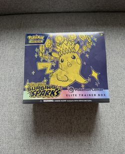 Pokemon Center Surging Sparks ETB