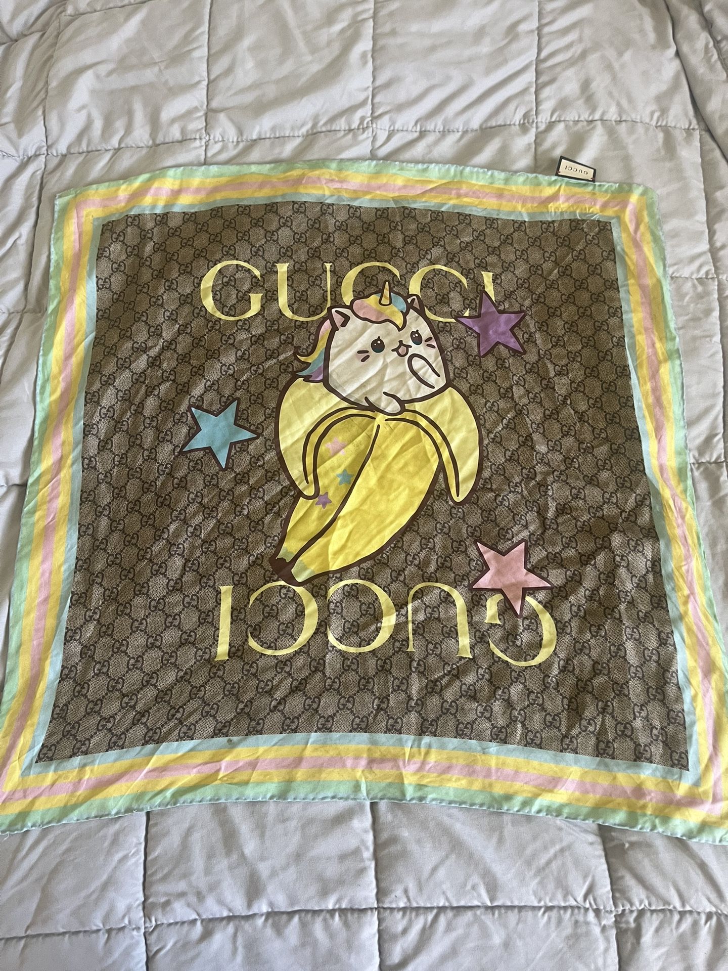 Gucci Banana Cat Scarf