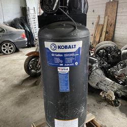 Kobalt 60 Gallon Cast Iron Air Compressor 155PSI