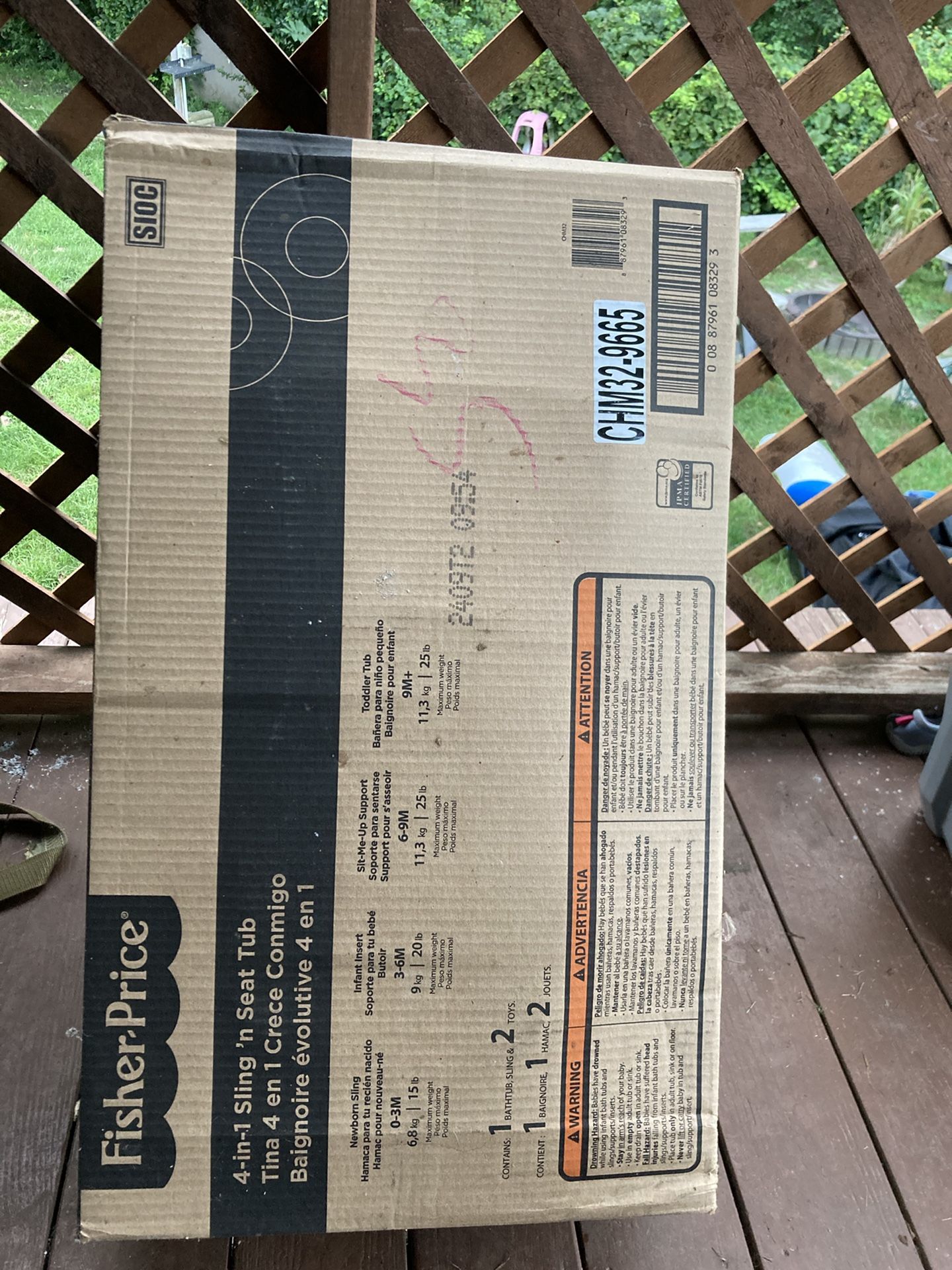 4 In 1 Sling And Seat Tub