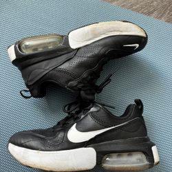 NIKE Air women's sneakers black leather