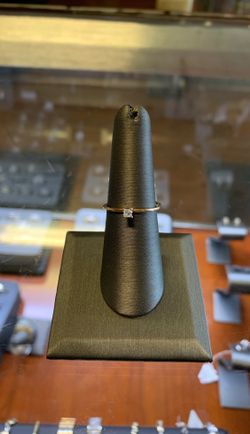 14K Yellow Gold Diamond Ring