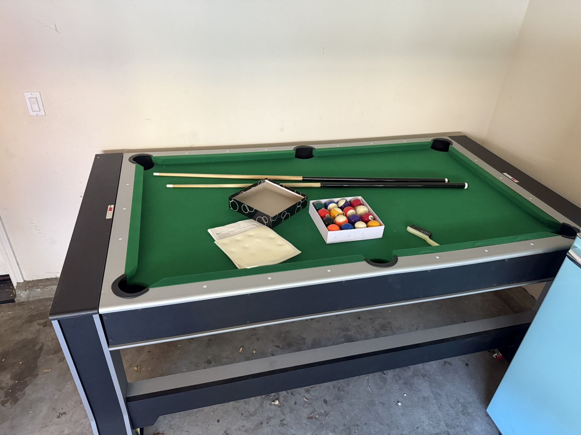 Pool Table And Air Hockey