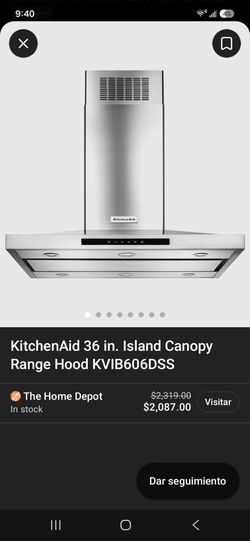 ISLAND CANOPY RANGE HOOD